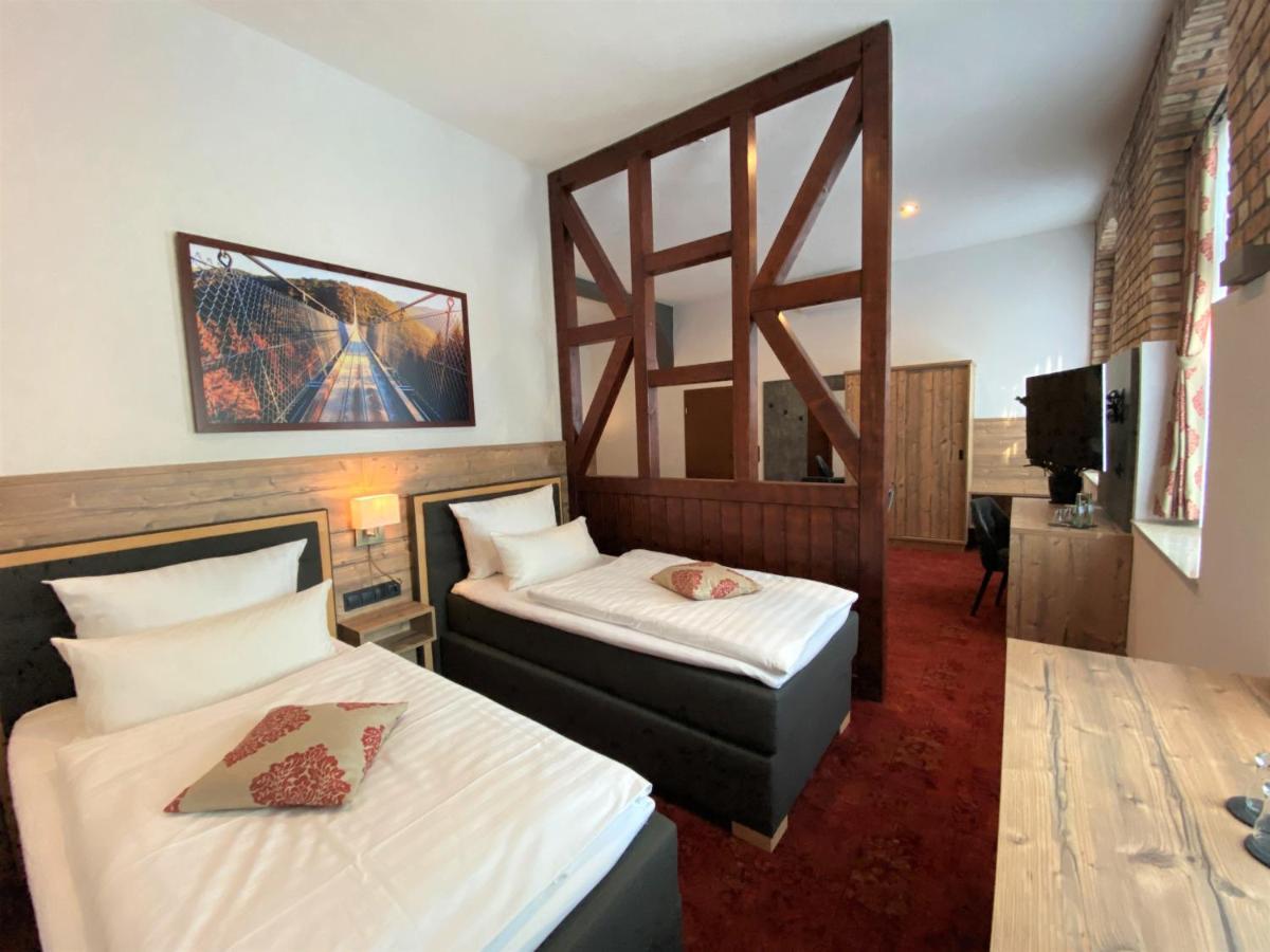 Hotel Friedchen Mit Eigener Fleischerei Artern Eksteriør bilde